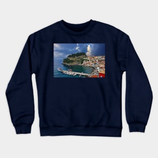 Parga town, Epirus, Greece Crewneck Sweatshirt